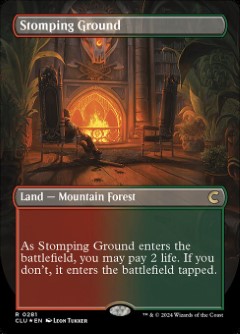 Stomping Ground Ravnica- Clue Edition Bordless
